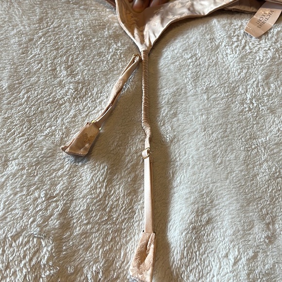 NWOT Beige Brocade Victoria Secret Garter Belt - Picture 11 of 11